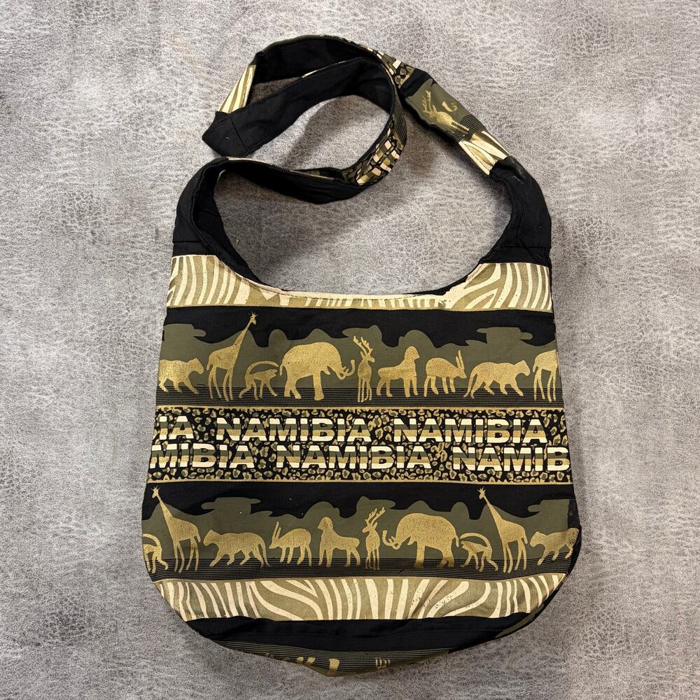 Safari Striped Animal Graphic Tote Bag